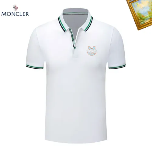 Wholesale Moncler T-Shirts Short Sleeved For Men #1483235 $29.00 USD, Wholesale Quality Replica Moncler T-Shirts
