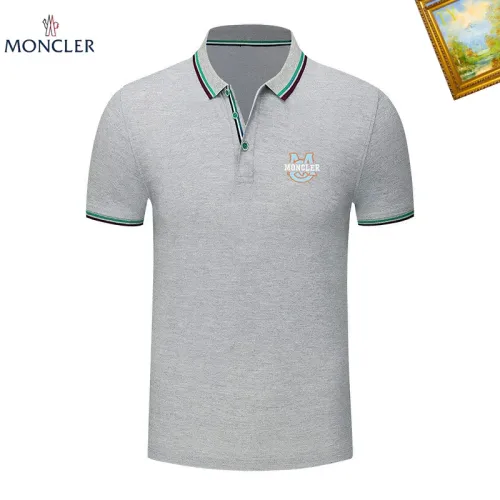 Wholesale Moncler T-Shirts Short Sleeved For Men #1483236 $29.00 USD, Wholesale Quality Replica Moncler T-Shirts