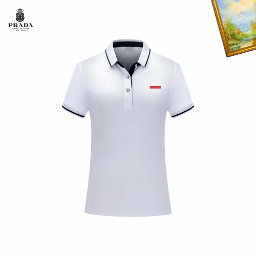 Wholesale Prada T-Shirts Short Sleeved For Men #1483361 $29.00 USD, Wholesale Quality Replica Prada T-Shirts