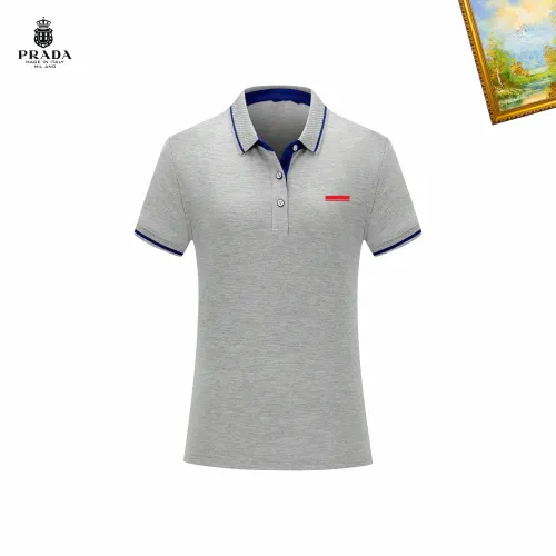 Wholesale Prada T-Shirts Short Sleeved For Men #1483362 $29.00 USD, Wholesale Quality Replica Prada T-Shirts