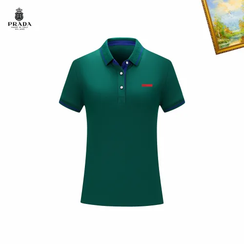 Wholesale Prada T-Shirts Short Sleeved For Men #1483365 $29.00 USD, Wholesale Quality Replica Prada T-Shirts
