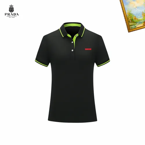 Wholesale Prada T-Shirts Short Sleeved For Men #1483367 $29.00 USD, Wholesale Quality Replica Prada T-Shirts