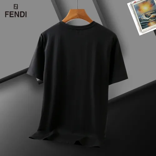 Replica Fendi T-Shirts Short Sleeved For Men #1483407 $29.00 USD for Wholesale