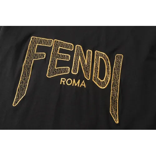 Replica Fendi T-Shirts Short Sleeved For Men #1483407 $29.00 USD for Wholesale