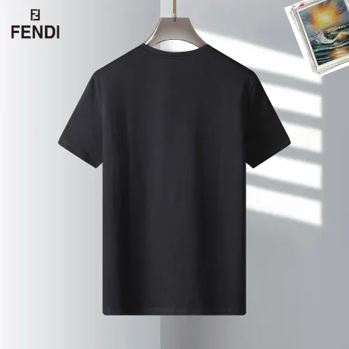 Replica Fendi T-Shirts Short Sleeved For Men #1483409 $29.00 USD for Wholesale
