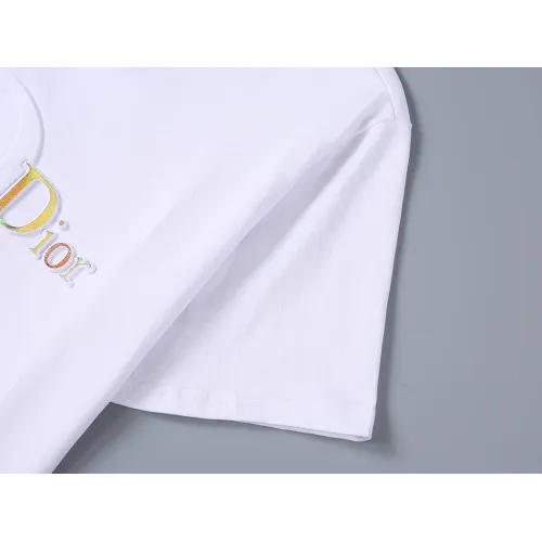 Replica Christian Dior T-Shirts Short Sleeved For Men #1483452 $29.00 USD for Wholesale