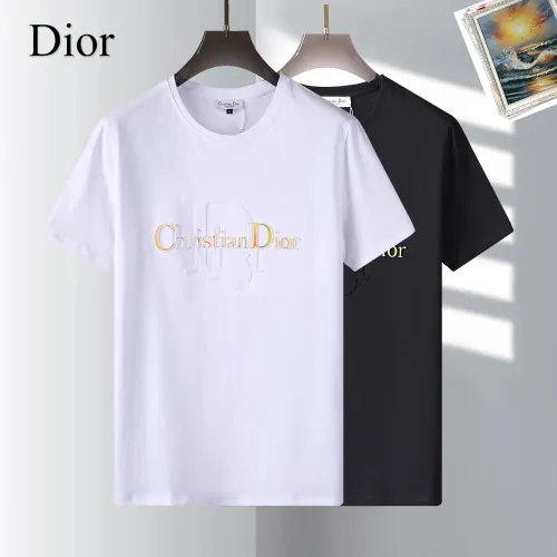 Replica Christian Dior T-Shirts Short Sleeved For Men #1483453 $29.00 USD for Wholesale