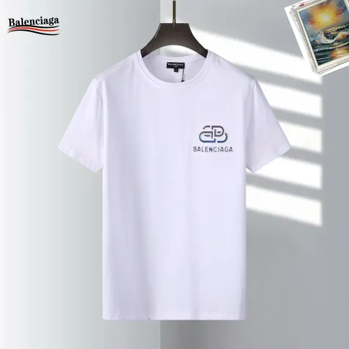 Wholesale Balenciaga T-Shirts Short Sleeved For Men #1483456 $29.00 USD, Wholesale Quality Replica Balenciaga T-Shirts