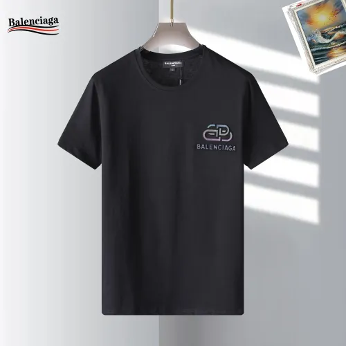 Wholesale Balenciaga T-Shirts Short Sleeved For Men #1483457 $29.00 USD, Wholesale Quality Replica Balenciaga T-Shirts