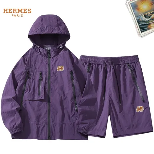Wholesale Hermes Tracksuits Long Sleeved For Men #1483533 $60.00 USD, Wholesale Quality Replica Hermes Tracksuits