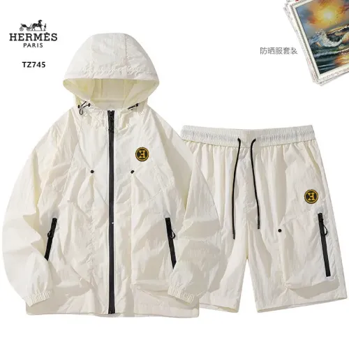 Wholesale Hermes Tracksuits Long Sleeved For Men #1483556 $60.00 USD, Wholesale Quality Replica Hermes Tracksuits