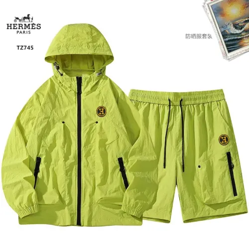 Wholesale Hermes Tracksuits Long Sleeved For Men #1483557 $60.00 USD, Wholesale Quality Replica Hermes Tracksuits
