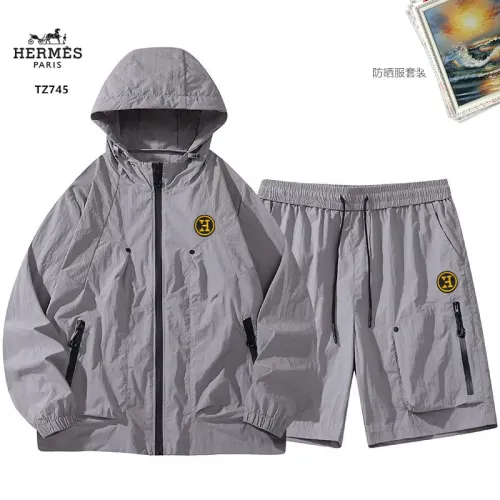 Wholesale Hermes Tracksuits Long Sleeved For Men #1483559 $60.00 USD, Wholesale Quality Replica Hermes Tracksuits