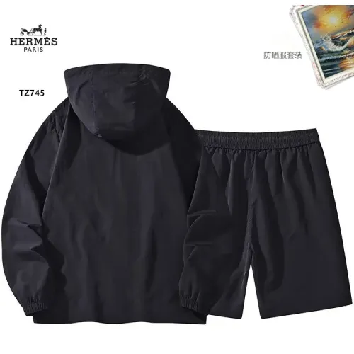 Replica Hermes Tracksuits Long Sleeved For Men #1483560 $60.00 USD for Wholesale