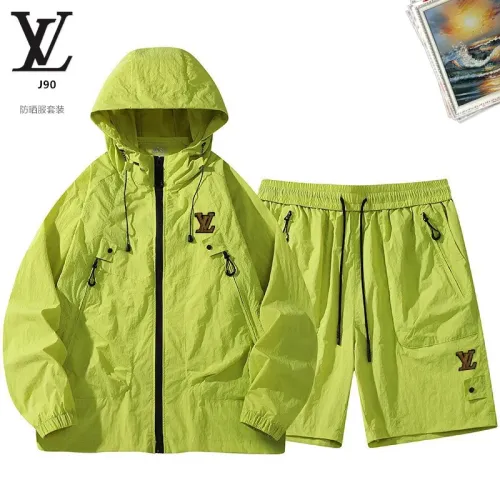 Wholesale Louis Vuitton LV Tracksuits Long Sleeved For Men #1483562 $60.00 USD, Wholesale Quality Replica Louis Vuitton LV Tracksuits