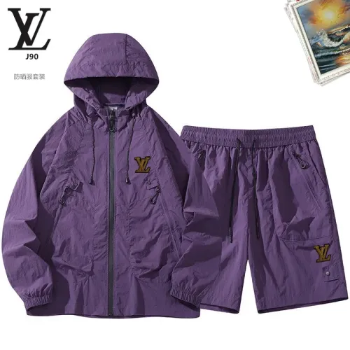 Wholesale Louis Vuitton LV Tracksuits Long Sleeved For Men #1483563 $60.00 USD, Wholesale Quality Replica Louis Vuitton LV Tracksuits