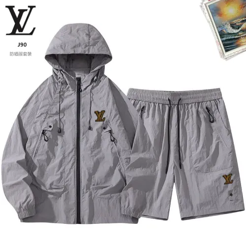 Wholesale Louis Vuitton LV Tracksuits Long Sleeved For Men #1483564 $60.00 USD, Wholesale Quality Replica Louis Vuitton LV Tracksuits