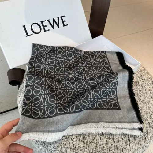 Wholesale LOEWE Silk Squares #1483574 $60.00 USD, Wholesale Quality Replica LOEWE Scarf
