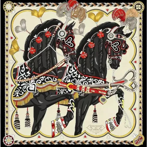 Wholesale Hermes Silk Squares #1483587 $85.00 USD, Wholesale Quality Replica Hermes Scarf