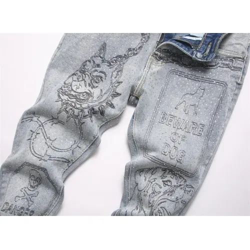 Replica Amiri Jeans For Men #1483609 $48.00 USD for Wholesale
