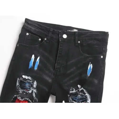 Replica Amiri Jeans For Men #1483618 $48.00 USD for Wholesale