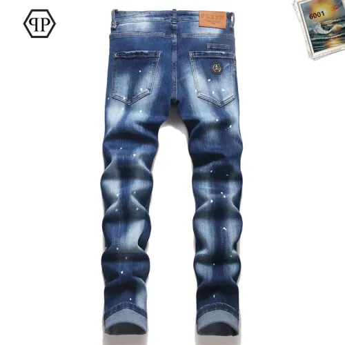 Replica Philipp Plein PP Jeans For Men #1483622 $48.00 USD for Wholesale