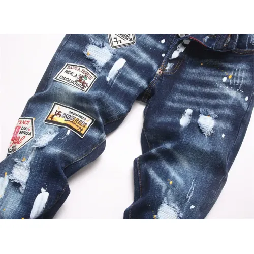 Replica Dsquared Jeans For Men #1483625 $48.00 USD for Wholesale