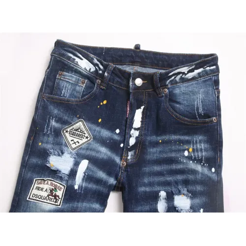 Replica Dsquared Jeans For Men #1483625 $48.00 USD for Wholesale
