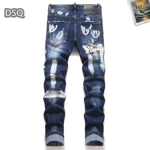 Replica Dsquared Jeans For Men #1483626 $48.00 USD for Wholesale