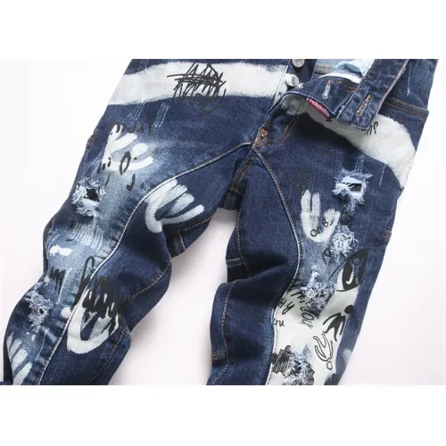 Replica Dsquared Jeans For Men #1483626 $48.00 USD for Wholesale
