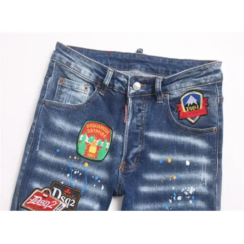 Replica Dsquared Jeans For Men #1483627 $48.00 USD for Wholesale
