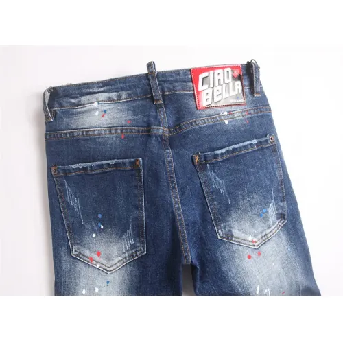 Replica Dsquared Jeans For Men #1483628 $48.00 USD for Wholesale