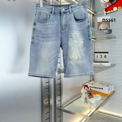 Replica Chrome Hearts Jeans For Men #1483649 $40.00 USD for Wholesale
