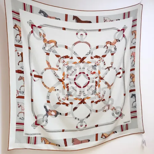 Wholesale Hermes Silk Squares #1483665 $85.00 USD, Wholesale Quality Replica Hermes Scarf