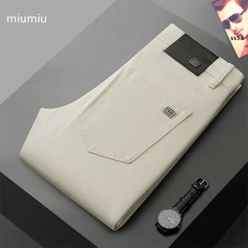 Wholesale MIU MIU Jeans For Men #1483682 $42.00 USD, Wholesale Quality Replica MIU MIU Jeans
