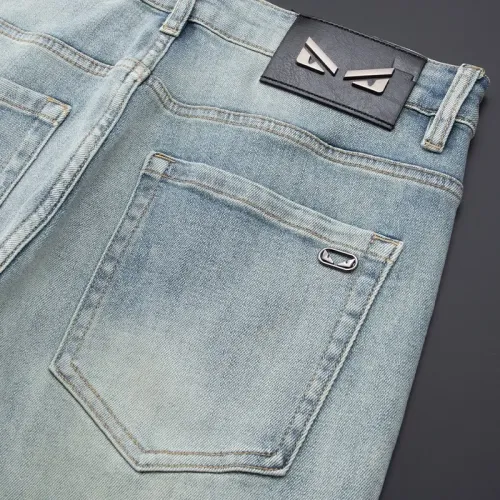 Replica Fendi Jeans For Men #1483683 $42.00 USD for Wholesale