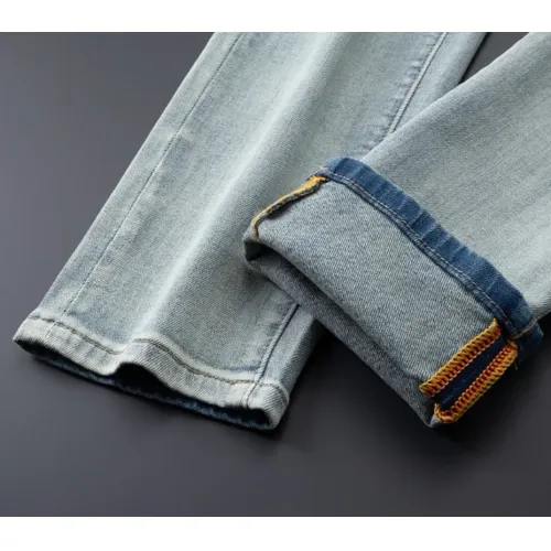 Replica Fendi Jeans For Men #1483683 $42.00 USD for Wholesale