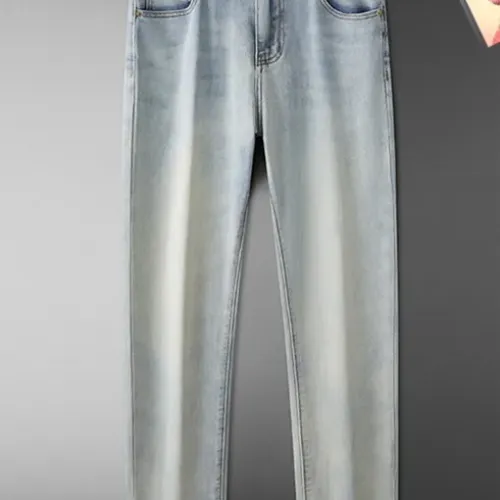 Replica Burberry Jeans For Men #1483684 $42.00 USD for Wholesale