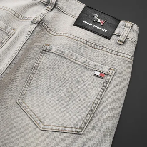 Replica Thom Browne TB Jeans For Men #1483687 $42.00 USD for Wholesale