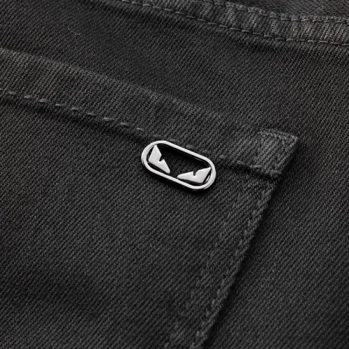 Replica Fendi Jeans For Men #1483692 $42.00 USD for Wholesale