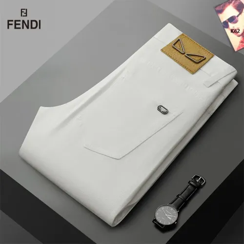Wholesale Fendi Jeans For Men #1483693 $42.00 USD, Wholesale Quality Replica Fendi Jeans