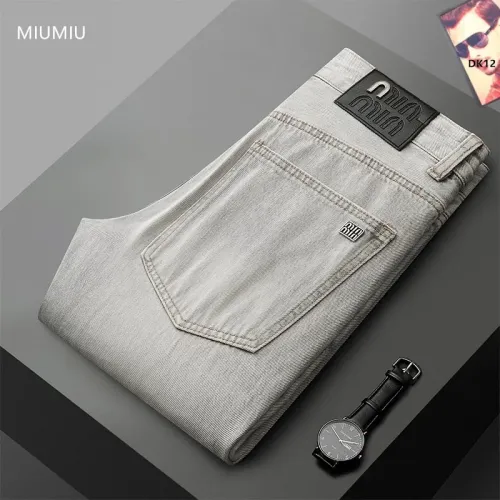 Wholesale MIU MIU Jeans For Men #1483698 $42.00 USD, Wholesale Quality Replica MIU MIU Jeans