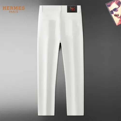 Replica Hermes Jeans For Men #1483699 $42.00 USD for Wholesale