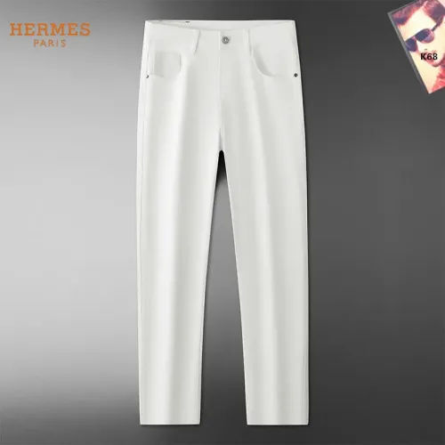 Replica Hermes Jeans For Men #1483699 $42.00 USD for Wholesale