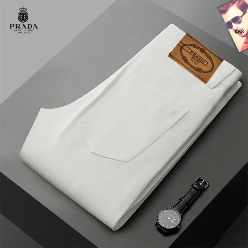 Wholesale Prada Jeans For Men #1483701 $42.00 USD, Wholesale Quality Replica Prada Jeans