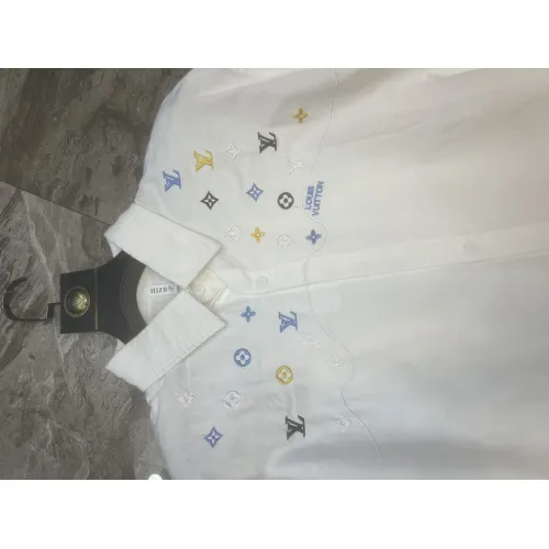 Replica Louis Vuitton LV Shirts Long Sleeved For Men #1483703 $45.00 USD for Wholesale