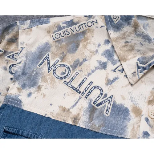 Replica Louis Vuitton LV Shirts Long Sleeved For Men #1483707 $45.00 USD for Wholesale