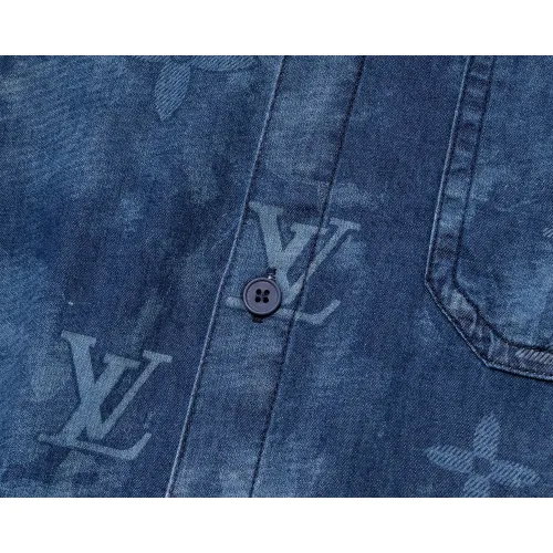 Replica Louis Vuitton LV Shirts Long Sleeved For Men #1483708 $45.00 USD for Wholesale