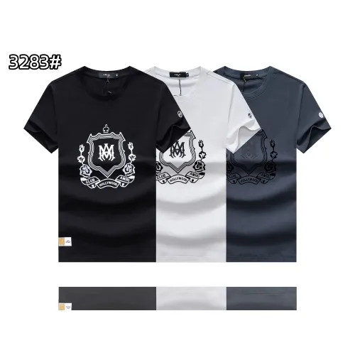 Replica Amiri T-Shirts Short Sleeved For Men #1483718 $27.00 USD for Wholesale