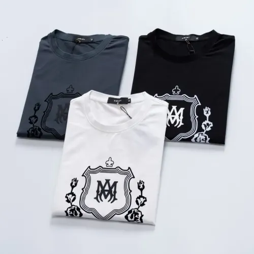 Replica Amiri T-Shirts Short Sleeved For Men #1483718 $27.00 USD for Wholesale